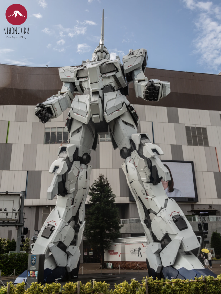 Gundam Statue Odaiba Unicorn Serien Park Kunst